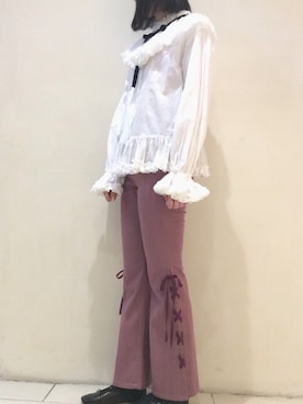 「PINKHOUSECHELSEA」｜PINKHOUSEchelsea PRさん（レディース・163cm）の冬コーディネート
