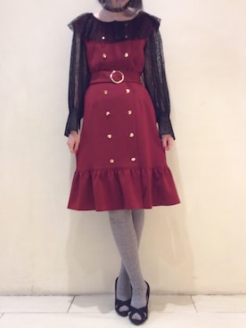 「PINKHOUSECHELSEA」｜PINKHOUSEchelsea PRさん（レディース・163cm）の冬コーディネート