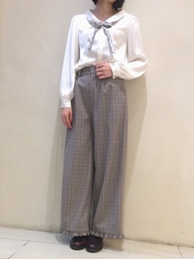 「PINKHOUSECHELSEA」｜PINKHOUSEchelsea PRさん（レディース・163cm）の冬コーディネート