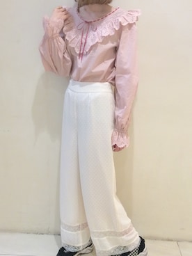 「PINKHOUSECHELSEA」｜PINKHOUSEchelsea PRさん（レディース・163cm）の冬コーディネート