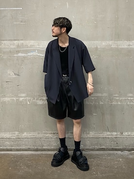 Rin Misawaさん（メンズ・168cm）の春コーディネート