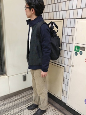 farrattiさん（メンズ・172cm）の冬コーディネート