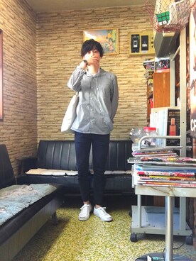 1222_gさん（メンズ・165cm）の春コーディネート