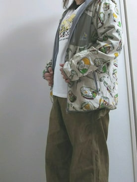 「どカジュアル」｜まるちゃん29さん（レディース・160cm）の春コーディネート