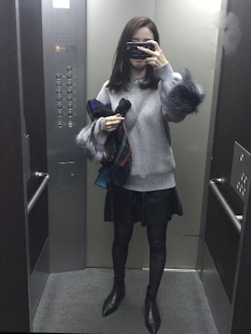 Kaoriさん（レディース・162cm）の冬コーディネート