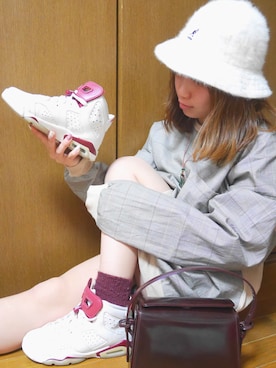 「4℃（ヨンドシー）のアイテム（バッグ）」を使った、 misakiさん（レディース・149cm）の春コーディネート