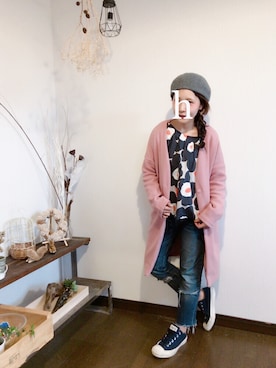 花屋になりたくてさん（レディース・156cm）の秋コーディネート