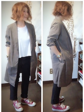 花屋になりたくてさん（レディース・155cm）の秋コーディネート