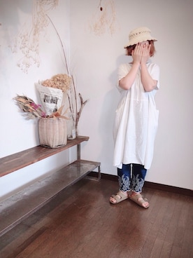 花屋になりたくてさん（レディース・155cm）の春コーディネート