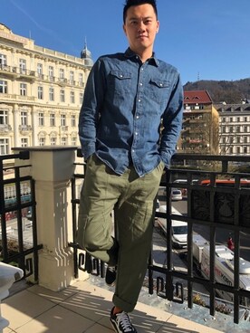 Lin Chia Chiaさん（メンズ・173cm）の夏コーディネート