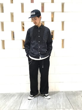 「JOURNAL STANDARD relume（ジャーナルスタンダード　レリューム）のアイテム（財布/小物）」を使った、sekiguchiさん（メンズ・176cm）の夏コーディネート