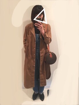 「URBAN RESEARCH（アーバンリサーチ）のUR ワイドリブ袖フレアカットソー（Tシャツ/カットソー）」を使った、らいらさん（レディース・162cm）の春コーディネート