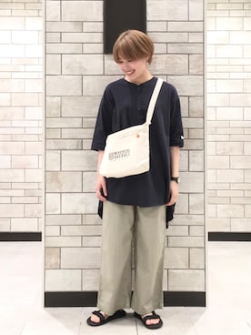 「coen」｜coen Yoshidaさん（レディース・160cm）の春コーディネート