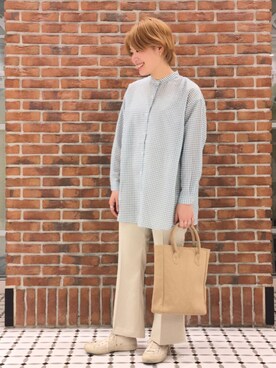 「coen」｜coen Yoshidaさん（レディース・160cm）の春コーディネート