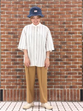 「coen」｜coen Yoshidaさん（レディース・160cm）の春コーディネート