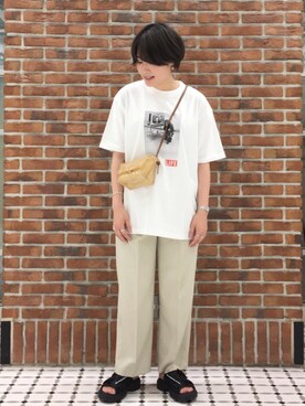 「coen」｜coen Yoshidaさん（レディース・160cm）の春コーディネート