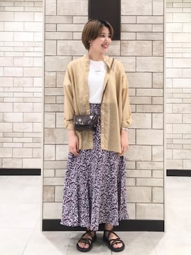 coen Yoshidaさん（レディース・160cm）の夏コーディネート