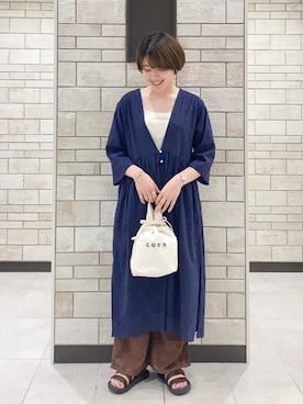coen Yoshidaさん（レディース・160cm）の夏コーディネート