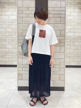 「the case（ザケース）のアイテム」を使った、coen Yoshidaさん（レディース・160cm）の夏コーディネート