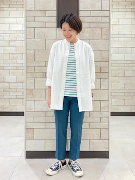 coen Yoshidaさん（レディース・160cm）の夏コーディネート