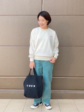 「KELTY（ケルティ）のアイテム」を使った、coen Yoshidaさん（レディース・160cm）の秋コーディネート