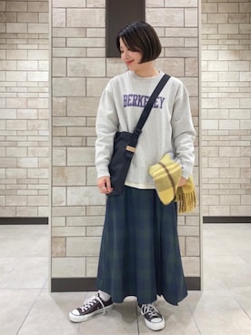 「the case（ザケース）のアイテム」を使った、coen Yoshidaさん（レディース・160cm）の秋コーディネート