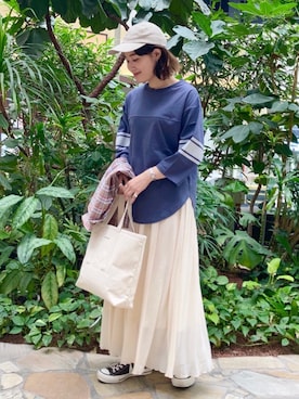 coen Yoshidaさん（レディース・160cm）の夏コーディネート