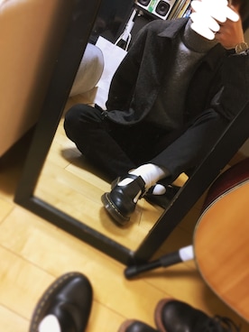 「Daniel Wellington」｜「アイテム（ブルゾン）」を使った、えいとさん（メンズ・160cm）の冬コーディネート