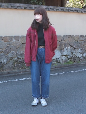 「aiko」｜「アイテム（ジャケット/アウター）」を使った、ぴっぴさん（レディース・153cm）の冬コーディネート