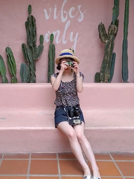 ぴっぴさん（レディース・153cm）の夏コーディネート