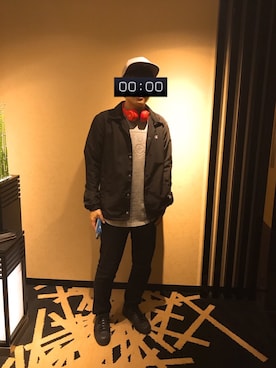 「beats. by dr.dre（ビーツバイドクタードレ）のアイテム（雑貨/ホビー）」を使った、Takuさん（メンズ・165cm）の春コーディネート