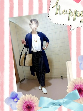 「おとなコーデ」｜「アイテム（その他トップス）」を使った、🌟YUKI🌟さん（レディース・156cm）の夏コーディネート