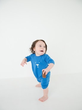 「Baabook（ばぶーく）のアイテム」を使った、Wonder apartmentさん（キッズ・70cm）の秋コーディネート