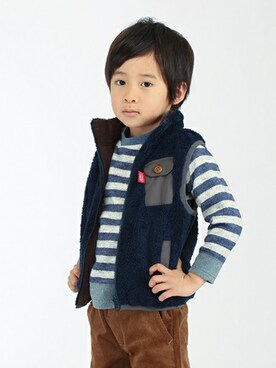 「Tappet（タペット）のアイテム」を使った、Wonder apartmentさん（キッズ・110cm）の冬コーディネート