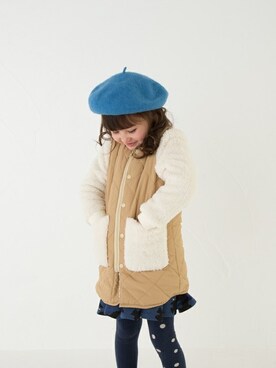 「MR（まる）のアイテム」を使った、Wonder apartmentさん（キッズ・110cm）の冬コーディネート