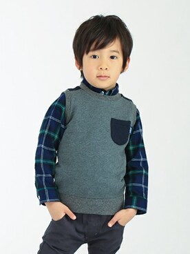 「Tappet（タペット）のアイテム」を使った、Wonder apartmentさん（キッズ・110cm）の冬コーディネート