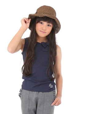 「plume blanche（プリュムブランシュ）のアイテム」を使った、Wonder apartmentさん（キッズ・110cm）の夏コーディネート