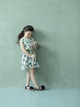 「MR（まる）のアイテム」を使った、Wonder apartmentさん（キッズ・110cm）の夏コーディネート