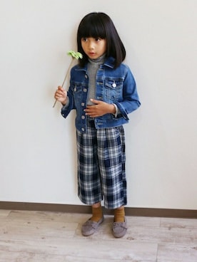 「L.COPECK（エルコペック）のアイテム（ジャケット/アウター）」を使った、Wonder apartmentさん（キッズ・110cm）の夏コーディネート
