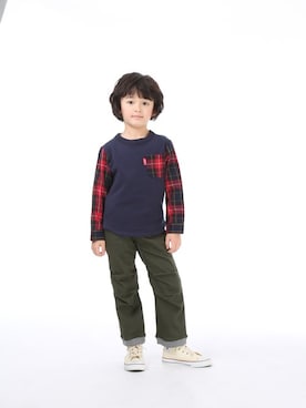 「Tappet（タペット）のアイテム」を使った、Wonder apartmentさん（キッズ・110cm）の冬コーディネート