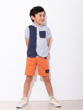 「Tappet（タペット）のアイテム」を使った、Wonder apartmentさん（キッズ・110cm）の春コーディネート