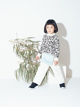 「maarook（マルーク）のアイテム」を使った、Wonder apartmentさん（キッズ・110cm）の冬コーディネート