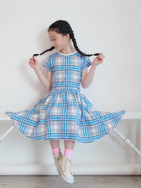 「maarook（マルーク）のアイテム」を使った、Wonder apartmentさん（キッズ・130cm）の春コーディネート