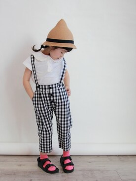 「maarook（マルーク）のアイテム」を使った、Wonder apartmentさん（キッズ・110cm）の春コーディネート