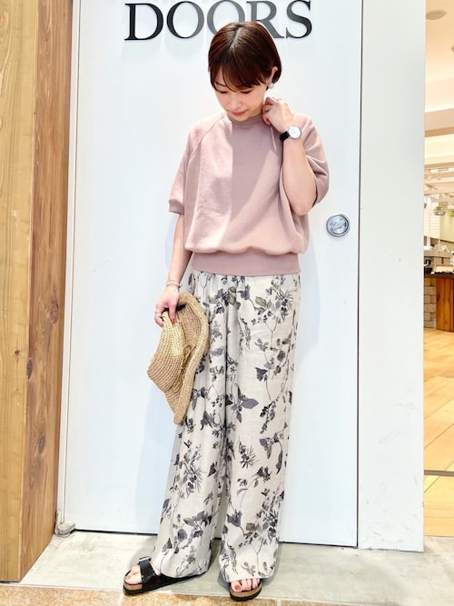 新品タグ付き かぐれ コットンリヨセル半袖スウェット アーバン