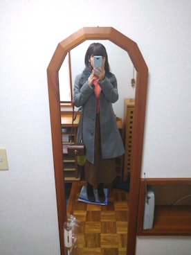 stm11yzさん（レディース・161cm）の冬コーディネート