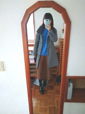 stm11yzさん（レディース・161cm）の冬コーディネート