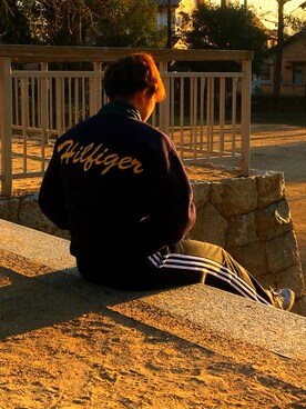 「TOMMY（トミー）のアイテム（ジャケット/アウター）」を使った、RYUさん（メンズ・168cm）の冬コーディネート