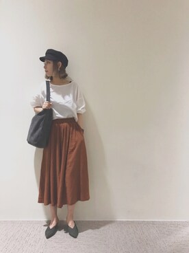 RISA HARADAさん（レディース・165cm）の夏コーディネート