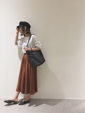 RISA HARADAさん（レディース・165cm）の夏コーディネート